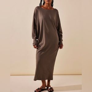 NWT Free People black Lifestyle Maxi Dress Size S